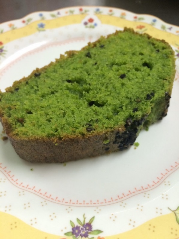 ほうれん草のパウンドケーキ