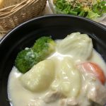 米粉のクリームシチュー