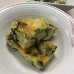 ほうれん草とチーズのオーブン焼き