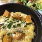 南瓜と押麦のリゾット
